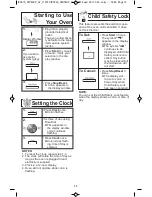 Предварительный просмотр 15 страницы Panasonic nn-sd671s Operating Instructions Manual