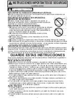 Preview for 5 page of Panasonic NN-SD681S (Spanish) Instrucciones De Operación