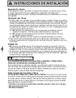 Предварительный просмотр 6 страницы Panasonic NN-SD681S (Spanish) Instrucciones De Operación