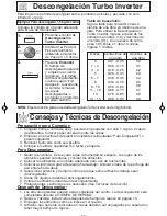 Preview for 16 page of Panasonic NN-SD681S (Spanish) Instrucciones De Operación