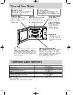 Preview for 18 page of Panasonic NN-SD686S Operation Manual