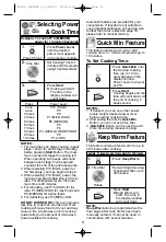 Предварительный просмотр 13 страницы Panasonic NN-SD688 Operating Instructions Manual