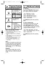 Preview for 14 page of Panasonic NN-SD688 Operating Instructions Manual