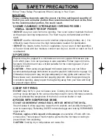 Preview for 7 page of Panasonic NN-SD688S Operating Instructions Manual