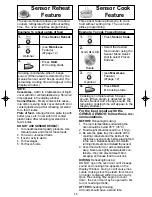 Preview for 17 page of Panasonic NN-SD688S Operating Instructions Manual