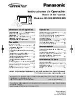 Preview for 31 page of Panasonic NN-SD688S Operating Instructions Manual