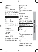 Preview for 71 page of Panasonic NN-SD691S Operation And Cooking Manual