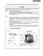 Preview for 3 page of Panasonic NN-SD698S Service Manual