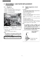 Preview for 10 page of Panasonic NN-SD698S Service Manual