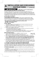 Предварительный просмотр 8 страницы Panasonic NN-SD755 Operating Instructions Manual