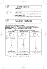 Предварительный просмотр 16 страницы Panasonic NN-SD755 Operating Instructions Manual