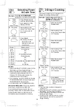 Предварительный просмотр 18 страницы Panasonic NN-SD755 Operating Instructions Manual