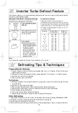 Preview for 21 page of Panasonic NN-SD755 Operating Instructions Manual