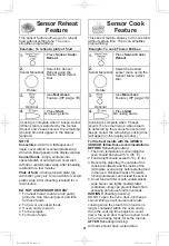 Предварительный просмотр 23 страницы Panasonic NN-SD755 Operating Instructions Manual