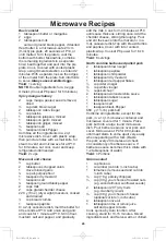 Предварительный просмотр 26 страницы Panasonic NN-SD755 Operating Instructions Manual