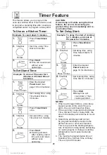 Предварительный просмотр 27 страницы Panasonic NN-SD755 Operating Instructions Manual