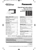 Panasonic NN-SD762S Operating Instructions Manual preview