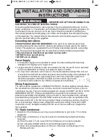 Preview for 6 page of Panasonic NN-SD762S Operating Instructions Manual