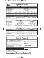 Preview for 30 page of Panasonic NN-SD762S Operating Instructions Manual