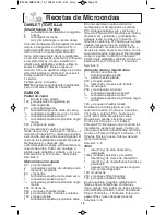 Preview for 50 page of Panasonic NN-SD762S Operating Instructions Manual