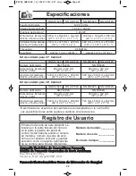 Preview for 60 page of Panasonic NN-SD762S Operating Instructions Manual