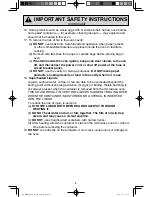 Preview for 5 page of Panasonic NN-SD763 Operating Instructions Manual