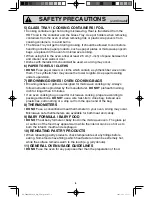 Preview for 10 page of Panasonic NN-SD763 Operating Instructions Manual