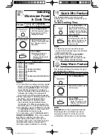 Preview for 18 page of Panasonic NN-SD763 Operating Instructions Manual