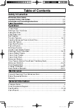 Preview for 2 page of Panasonic NN-SD763S Operating Instructions Manual