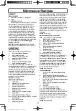 Preview for 24 page of Panasonic NN-SD763S Operating Instructions Manual