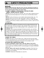 Preview for 7 page of Panasonic NN-SD768B Operating Instructions Manual