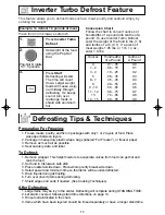 Preview for 15 page of Panasonic NN-SD768B Operating Instructions Manual