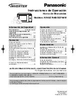 Preview for 29 page of Panasonic NN-SD768B Operating Instructions Manual