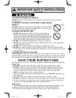 Preview for 5 page of Panasonic NN-SD775S Owner'S Manual