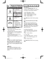 Preview for 18 page of Panasonic NN-SD775S Owner'S Manual