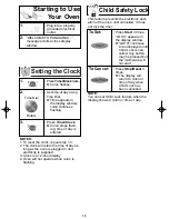 Preview for 12 page of Panasonic NN-SD778 Operating Instructions Manual