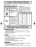 Preview for 16 page of Panasonic NN-SD778 Operating Instructions Manual