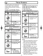 Preview for 22 page of Panasonic NN-SD778 Operating Instructions Manual