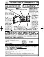 Preview for 27 page of Panasonic NN-SD778 Operating Instructions Manual