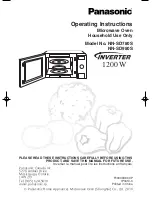 Panasonic NN-SD780S Operating Instructions Manual preview