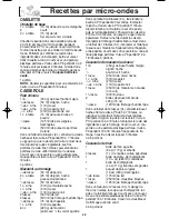 Предварительный просмотр 58 страницы Panasonic NN-SD780S Operating Instructions Manual