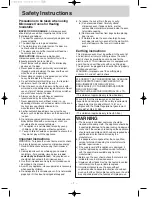 Preview for 2 page of Panasonic NN-SD786S Operation Manual