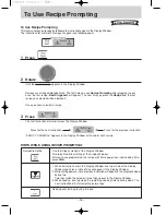 Preview for 19 page of Panasonic NN-SD786S Operation Manual