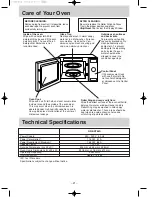 Preview for 22 page of Panasonic NN-SD786S Operation Manual