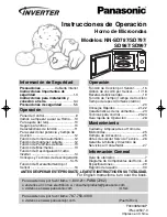 Preview for 1 page of Panasonic NN-SD787 Instrucciones De Operación