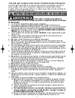 Preview for 3 page of Panasonic NN-SD787 Instrucciones De Operación