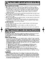 Preview for 5 page of Panasonic NN-SD787 Instrucciones De Operación