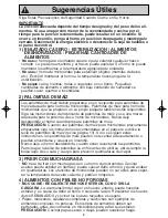 Preview for 7 page of Panasonic NN-SD787 Instrucciones De Operación