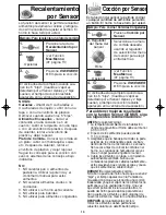 Preview for 18 page of Panasonic NN-SD787 Instrucciones De Operación