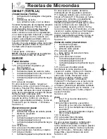 Preview for 21 page of Panasonic NN-SD787 Instrucciones De Operación